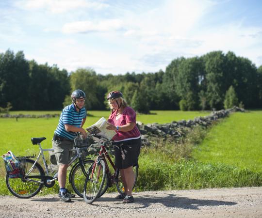 Hiking and biking in the municipality Tingsryd