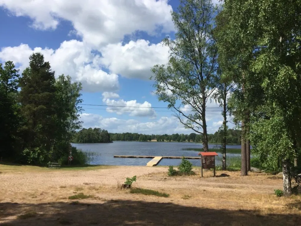 Swimming area Nabben - Linneryd/Lake Linnerydsjön