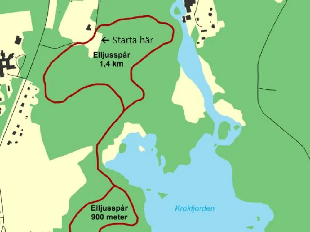 Motionsspår - Konga