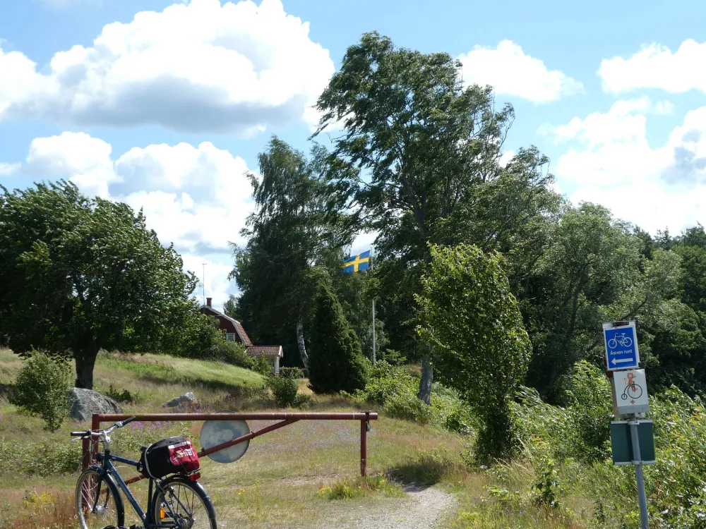 Banvallsleden (Die alte Eisenbahnstrecke)