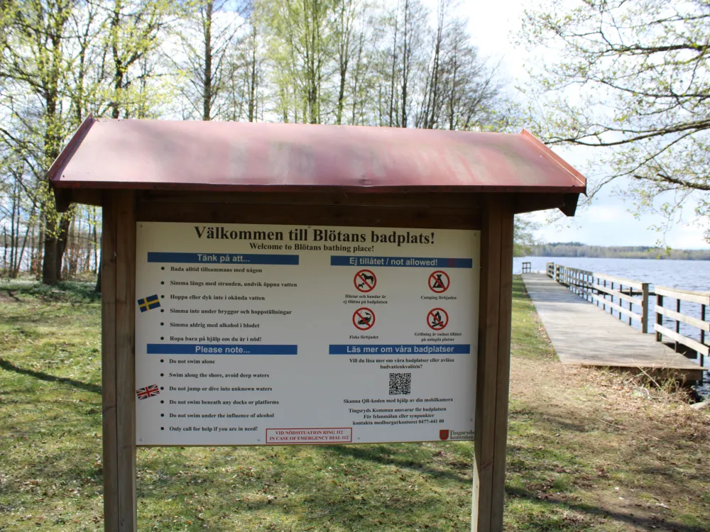 Badplats Blötan - Stora Hensjön