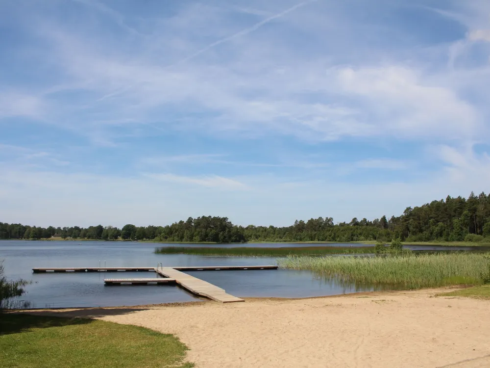 Swimming area Nabben - Linneryd/Lake Linnerydsjön
