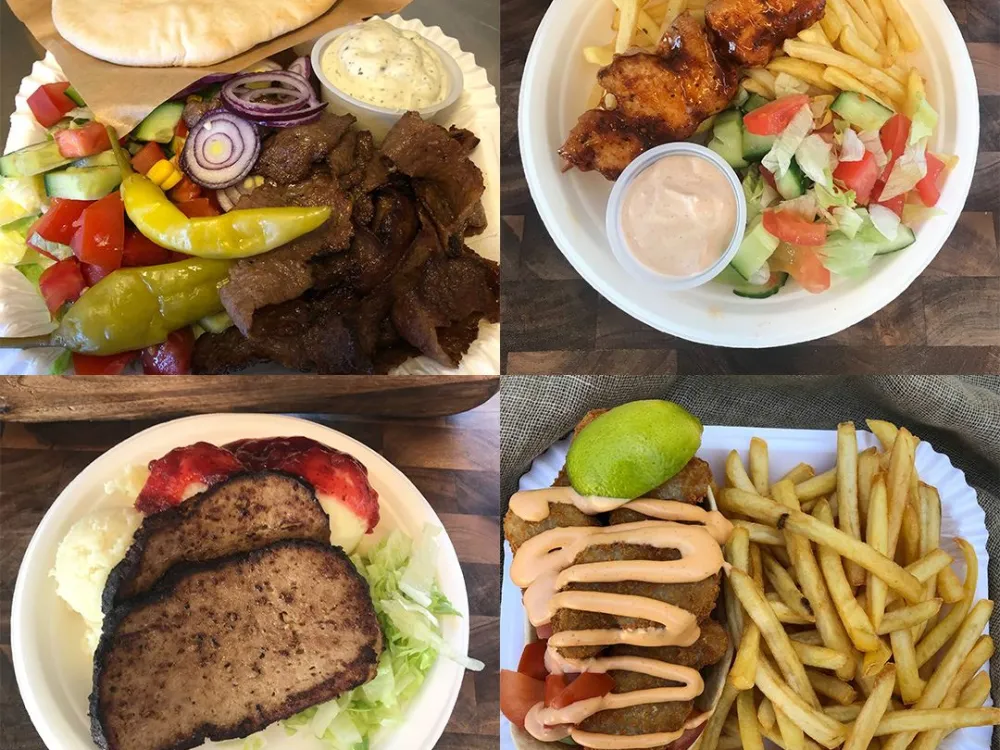 Schnellimbiss auf dem Börjesplatz